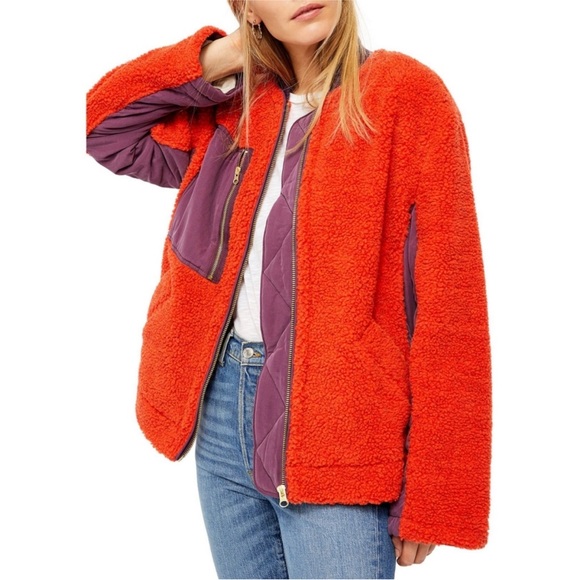 Free People We The Free Rivington Sherpa Jacket - Picture 8 of 14